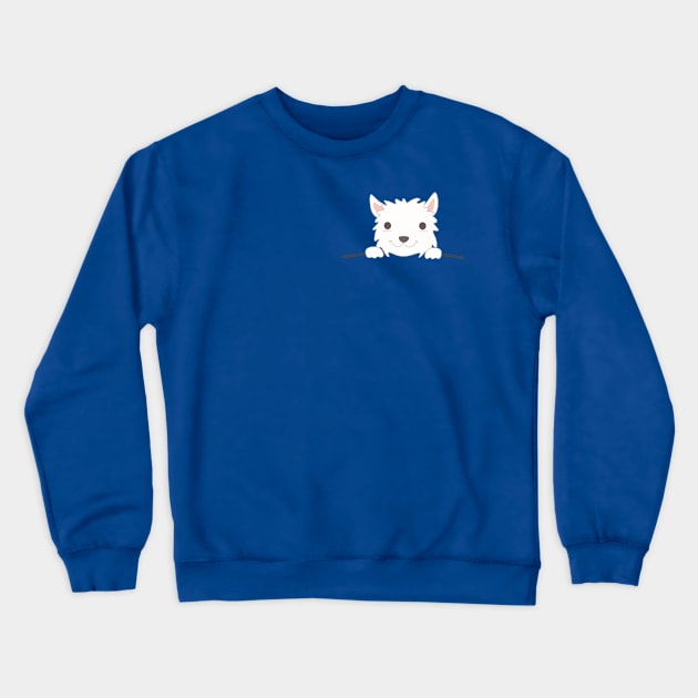 Pocket Dog T-Shirt Crewneck Sweatshirt by happinessinatee